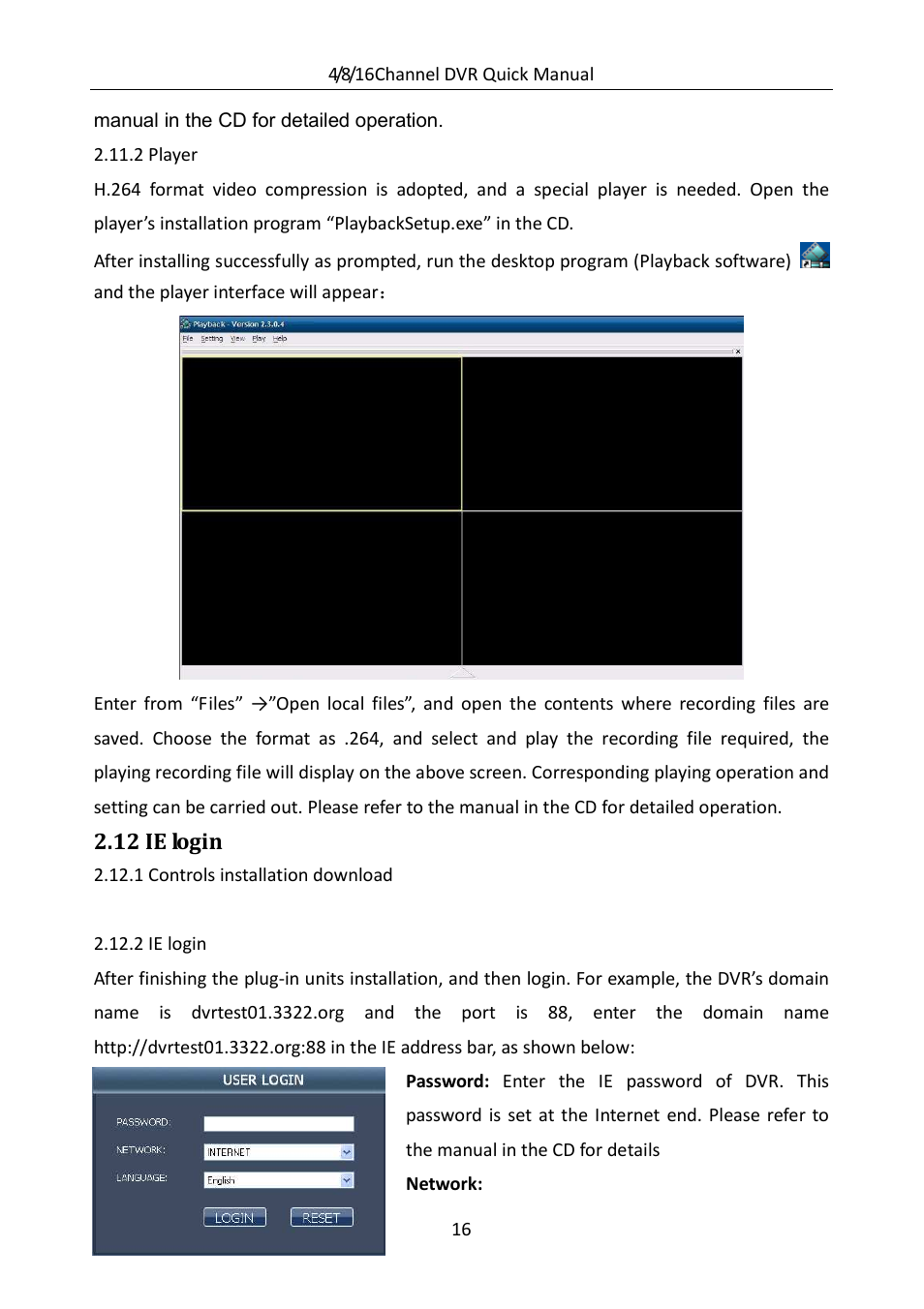 Monoprice 9306 H.264 DVR User Manual | Page 17 / 21