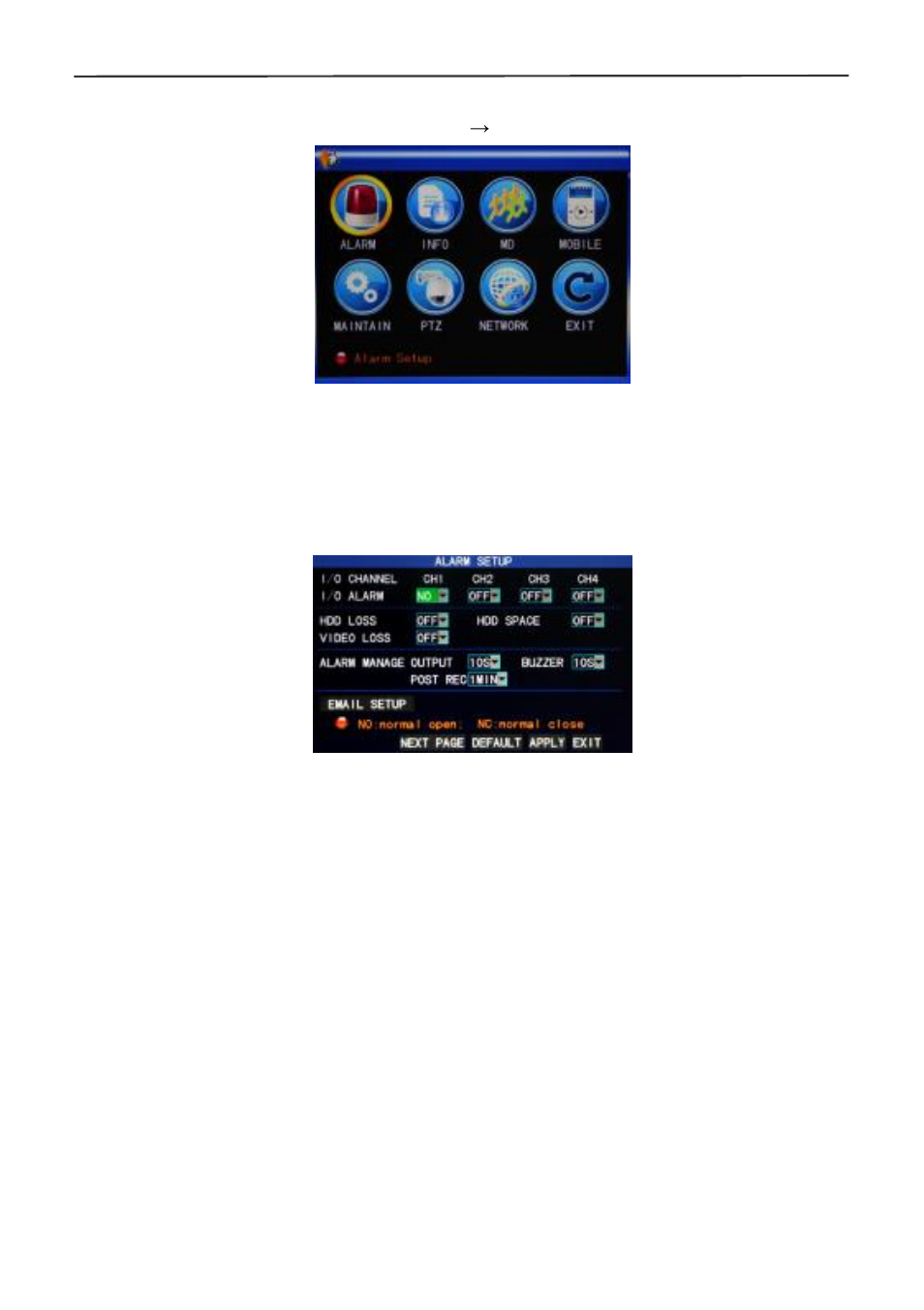7 advanced | Monoprice 9888 4-channel Security System Bundle User Manual | Page 21 / 46