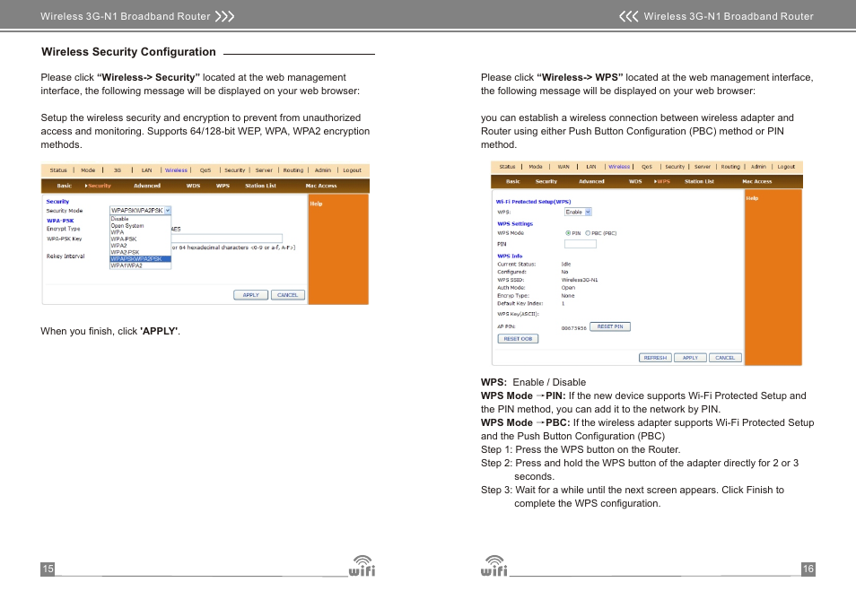 页 10 | Monoprice 8069 Portable Wireless-N 3G Router User Manual | Page 10 / 12