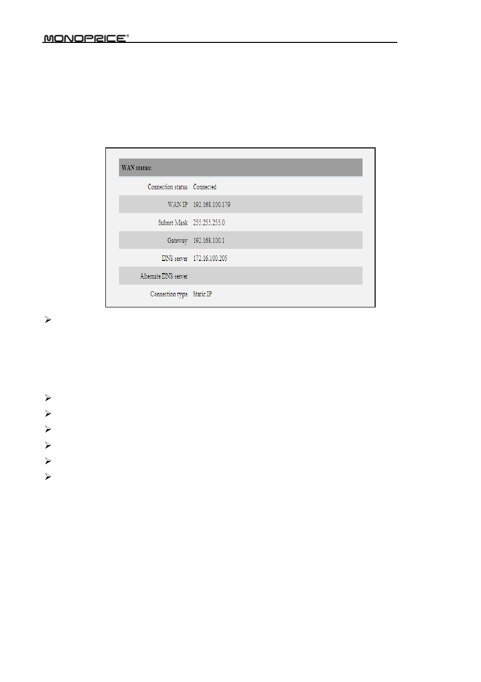 Chapter 4 advanced settings, 1 system status | Monoprice PID 8742 Wireless 802 11N Router with Internal Antenna and WPS Function 2T2R MIMO 300Mbps User Manual | Page 19 / 74