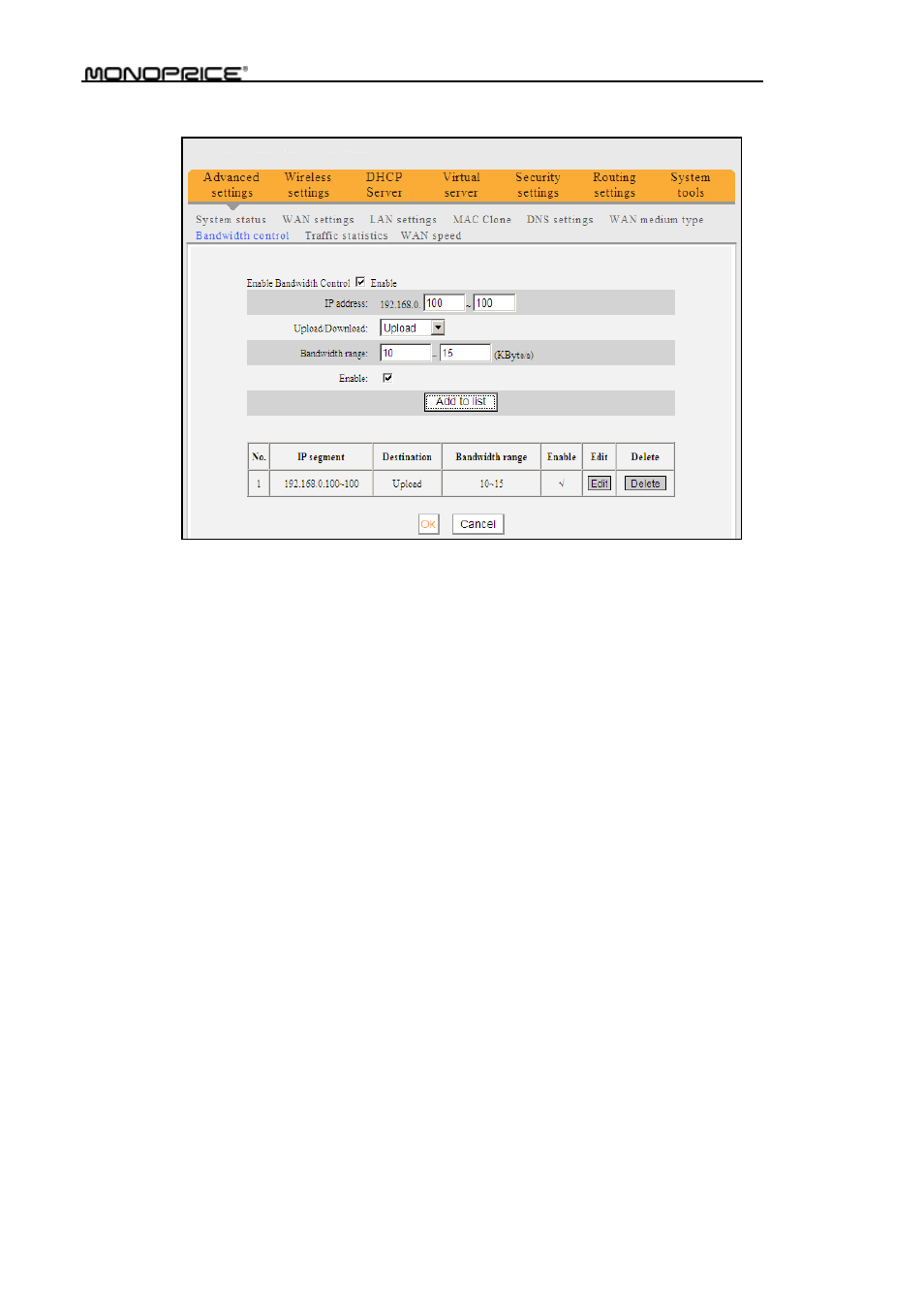 Monoprice PID 8742 Wireless 802 11N Router with Internal Antenna and WPS Function 2T2R MIMO 300Mbps User Manual | Page 30 / 74