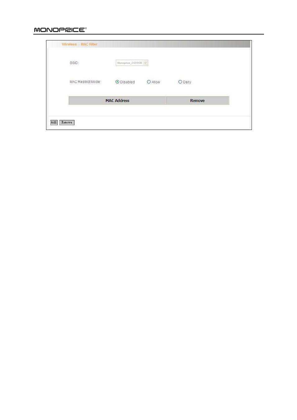 Monoprice PID 8743 Wireless N ADSL2 Modem and Router 802 11N WPS Function 2T2R 300Mbps User Manual | Page 106 / 147