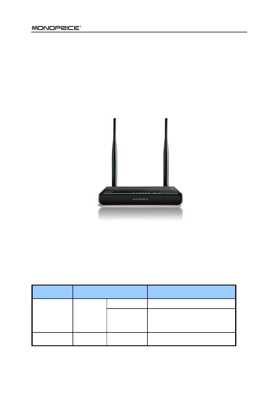 Chapter 2 hardware description, 1 panel layout, 1 front panel | Anel, Ayout | Monoprice PID 8743 Wireless N ADSL2 Modem and Router 802 11N WPS Function 2T2R 300Mbps User Manual | Page 11 / 147