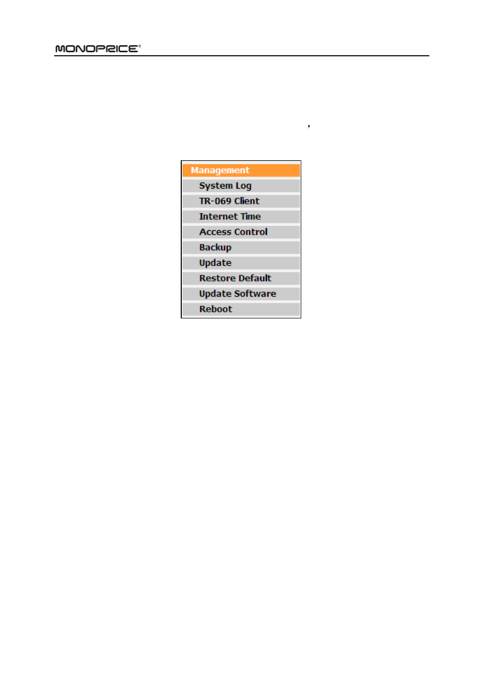 5 management, 1 system log, Anagement | Monoprice PID 8743 Wireless N ADSL2 Modem and Router 802 11N WPS Function 2T2R 300Mbps User Manual | Page 113 / 147