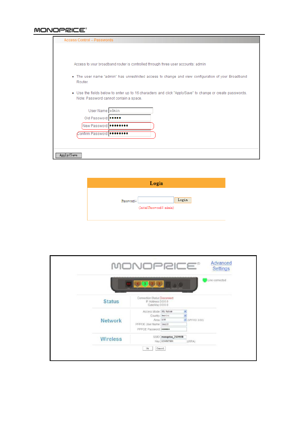 Monoprice PID 8743 Wireless N ADSL2 Modem and Router 802 11N WPS Function 2T2R 300Mbps User Manual | Page 119 / 147