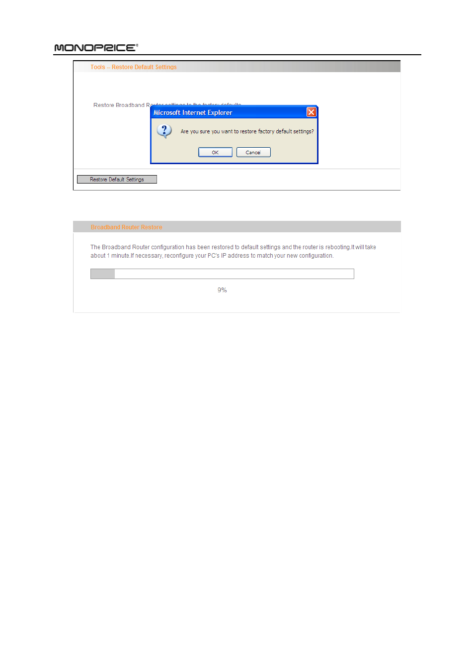 8 update software | Monoprice PID 8743 Wireless N ADSL2 Modem and Router 802 11N WPS Function 2T2R 300Mbps User Manual | Page 123 / 147