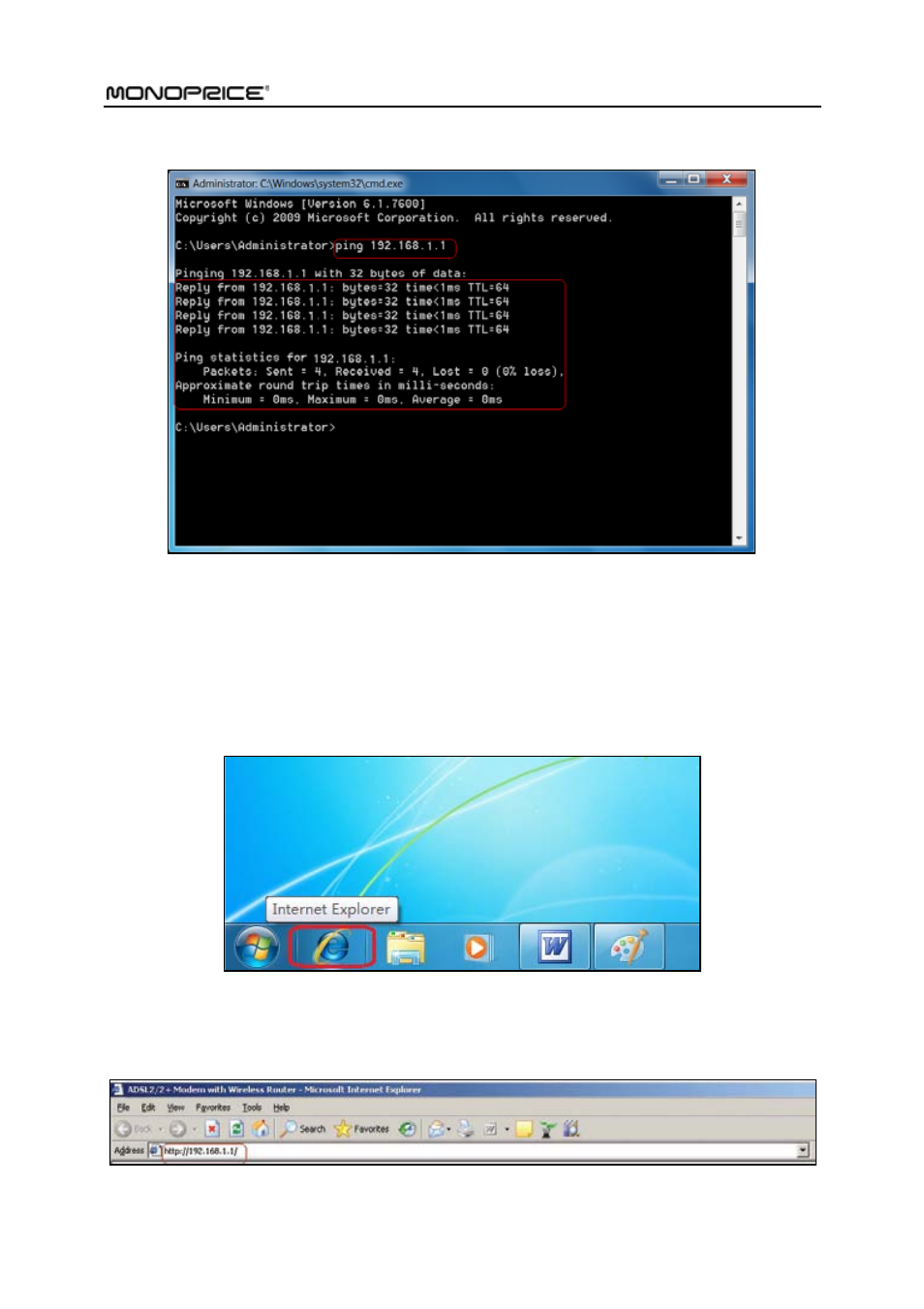 Monoprice PID 8743 Wireless N ADSL2 Modem and Router 802 11N WPS Function 2T2R 300Mbps User Manual | Page 21 / 147
