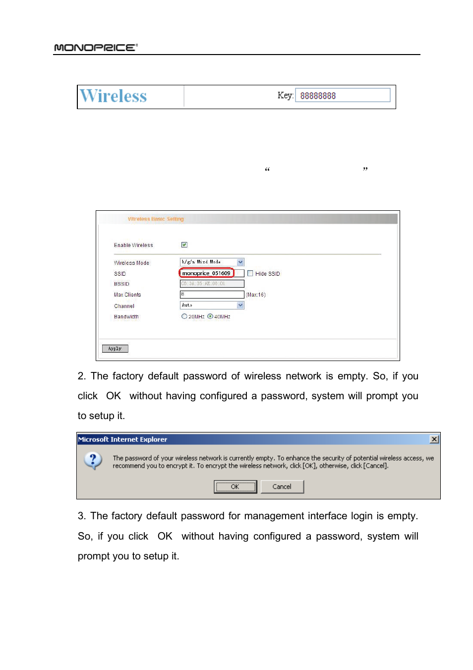 Monoprice PID 8743 Wireless N ADSL2 Modem and Router 802 11N WPS Function 2T2R 300Mbps User Manual | Page 25 / 147
