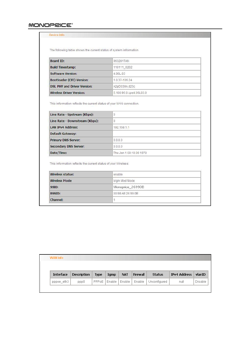 Monoprice PID 8743 Wireless N ADSL2 Modem and Router 802 11N WPS Function 2T2R 300Mbps User Manual | Page 32 / 147