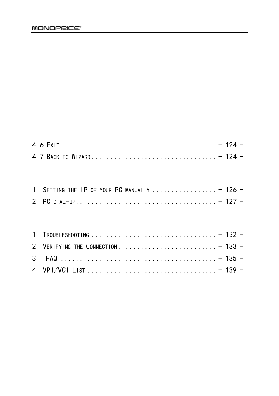 Monoprice PID 8743 Wireless N ADSL2 Modem and Router 802 11N WPS Function 2T2R 300Mbps User Manual | Page 5 / 147