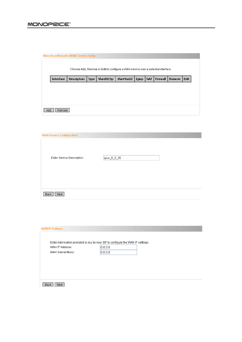 Monoprice PID 8743 Wireless N ADSL2 Modem and Router 802 11N WPS Function 2T2R 300Mbps User Manual | Page 55 / 147