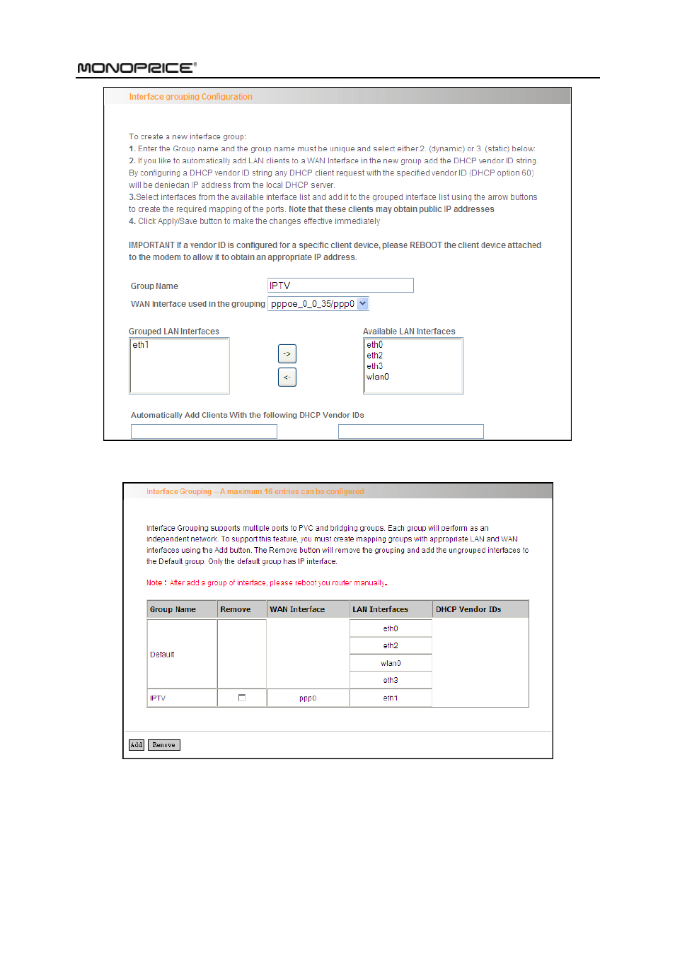Monoprice PID 8743 Wireless N ADSL2 Modem and Router 802 11N WPS Function 2T2R 300Mbps User Manual | Page 94 / 147