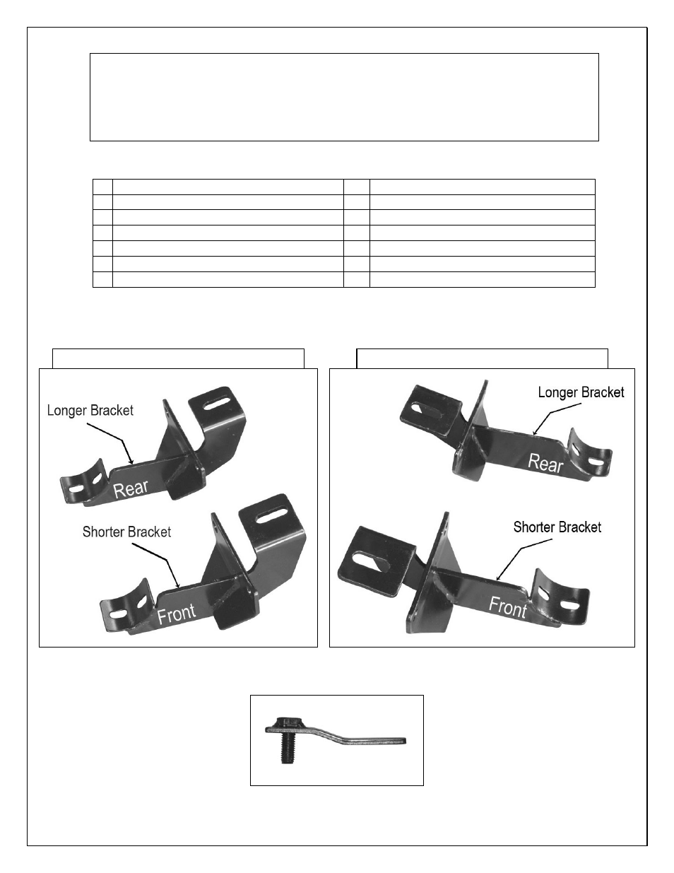 Installation instructions, Side bar part #dz 370181/370183, 08 dodge nitro | Dee Zee DZ370183 User Manual | Page 2 / 4