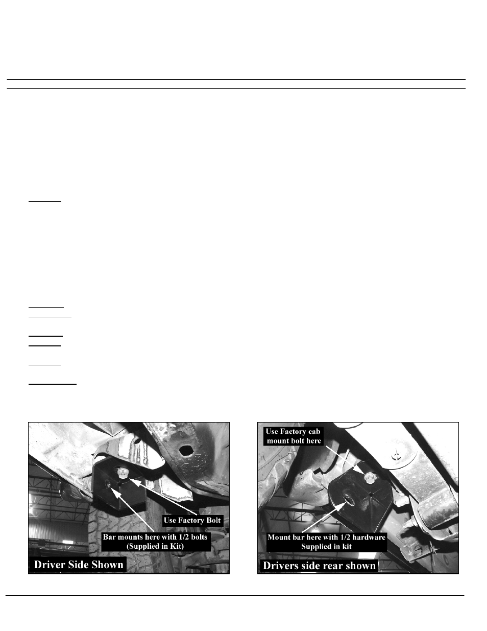Side bar, 05 dodge durango | Dee Zee DZ371273 User Manual | Page 2 / 2
