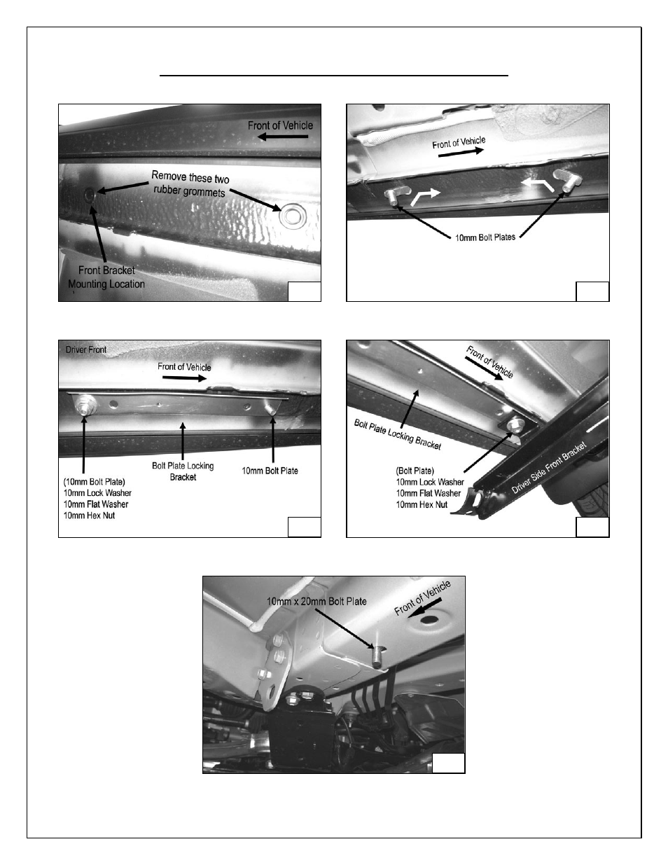 Dee Zee DZ370503 User Manual | Page 4 / 6