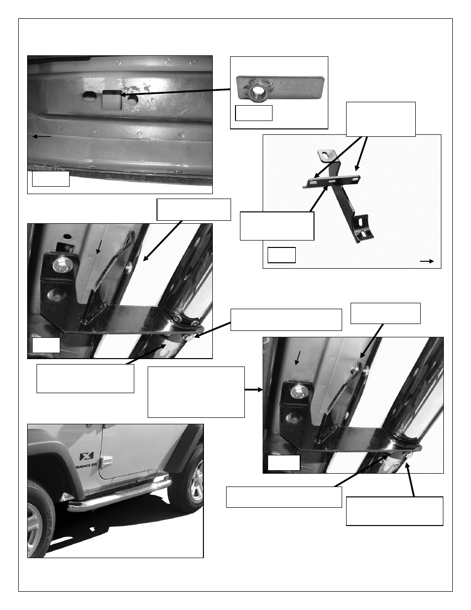 Driver side installation pictured | Dee Zee DZ370641 User Manual | Page 4 / 4