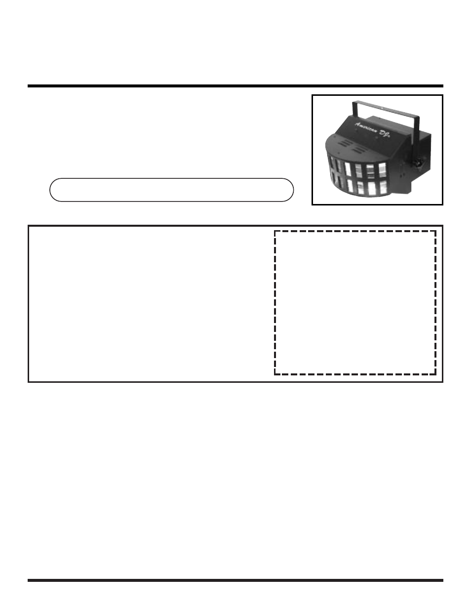 American DJ Lotus User Manual | 1 page