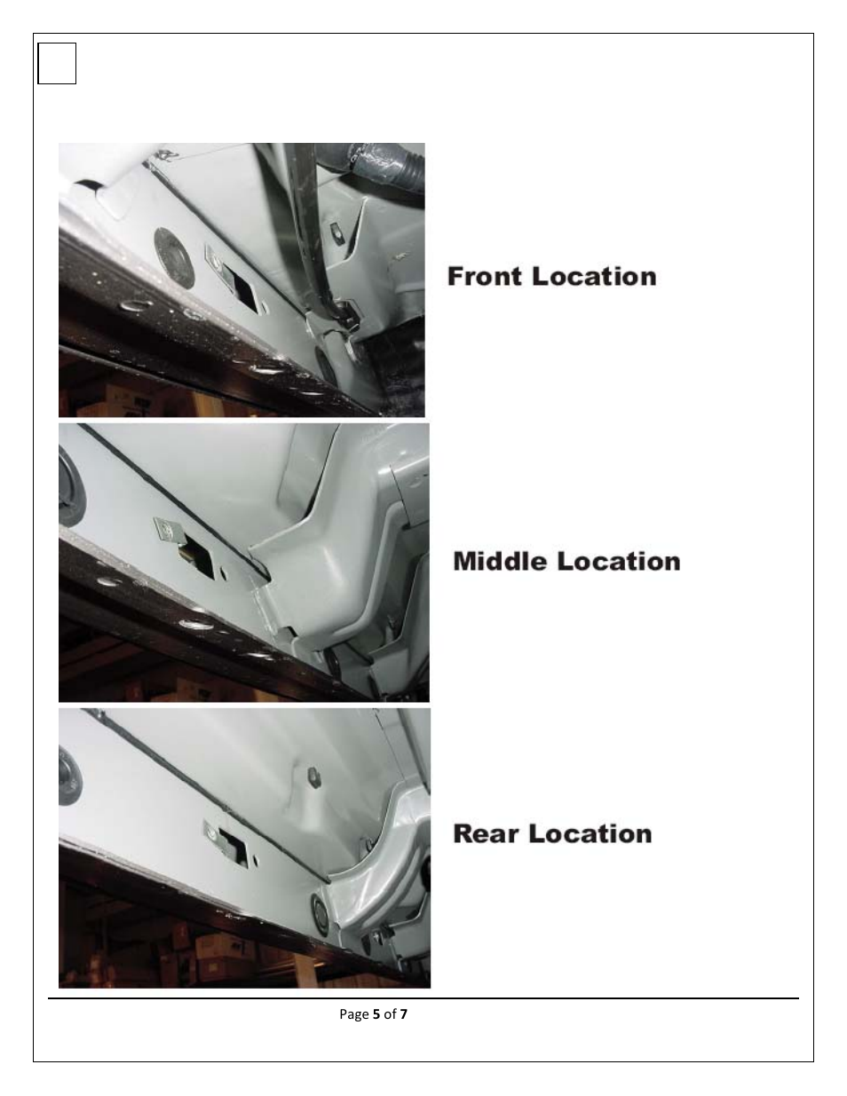 Dee Zee DZ17007C User Manual | Page 5 / 7