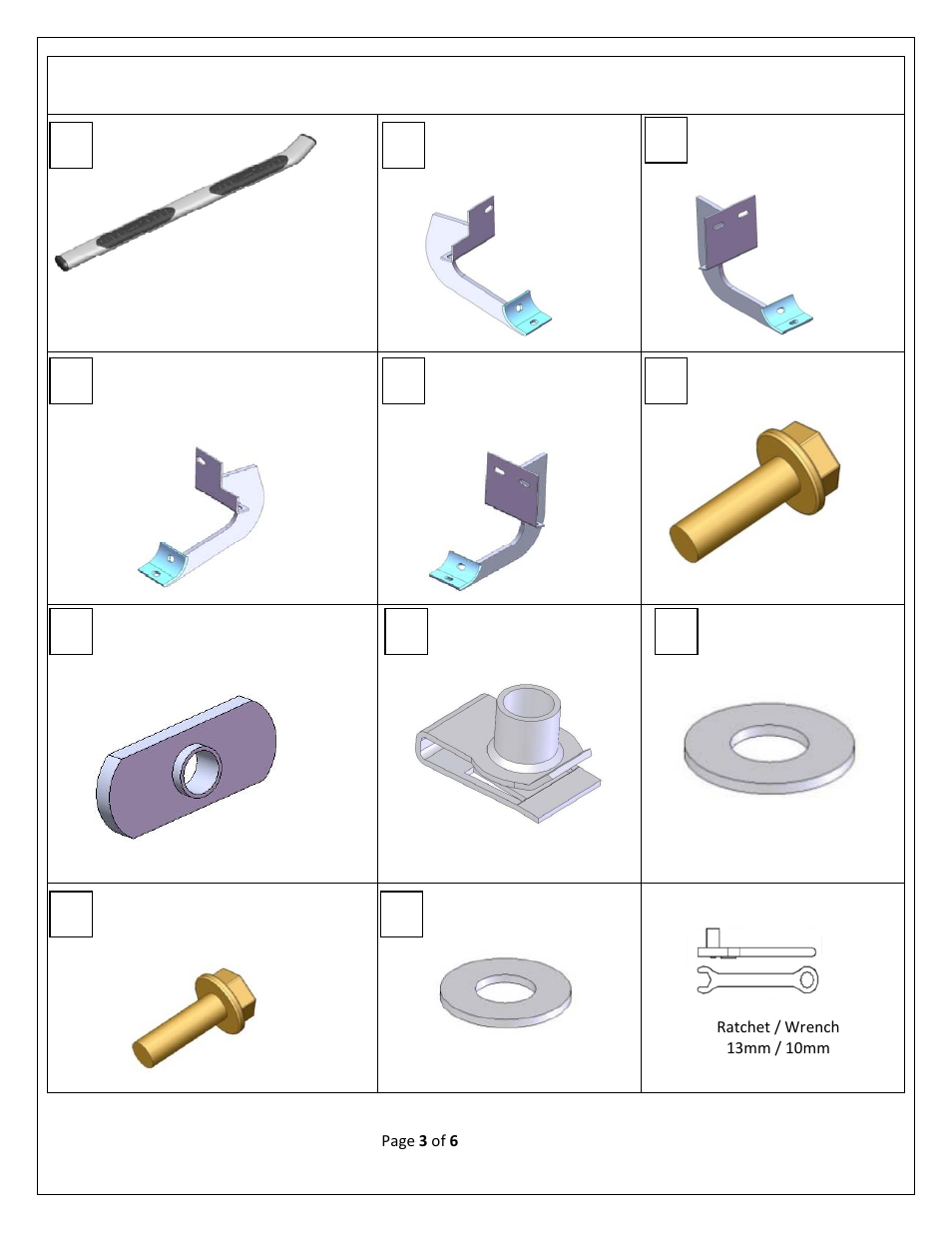 Dee Zee DZ17506 User Manual | Page 3 / 6