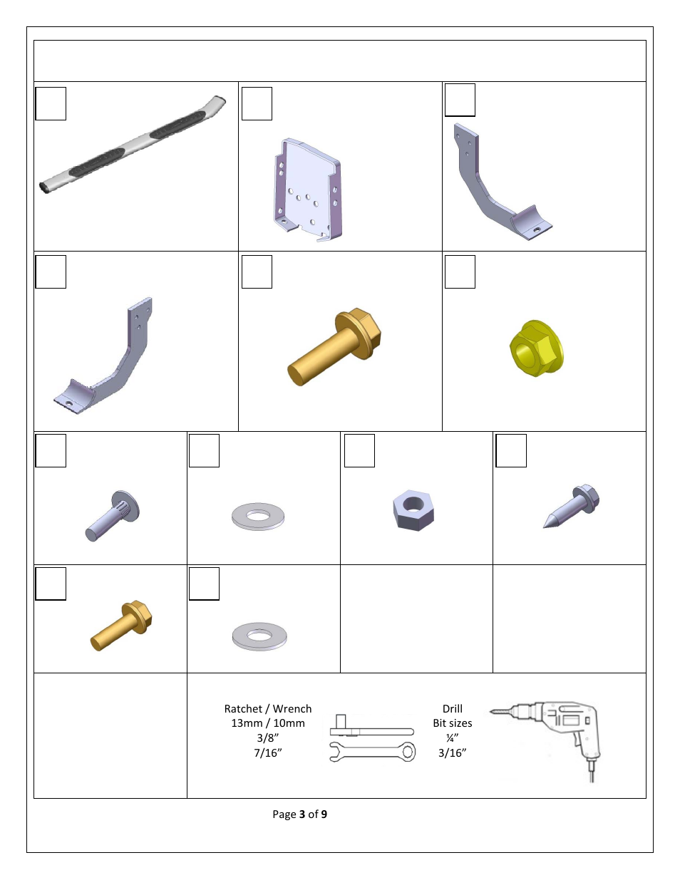 Ad f, Gi k l | Dee Zee DZ17002 User Manual | Page 3 / 9