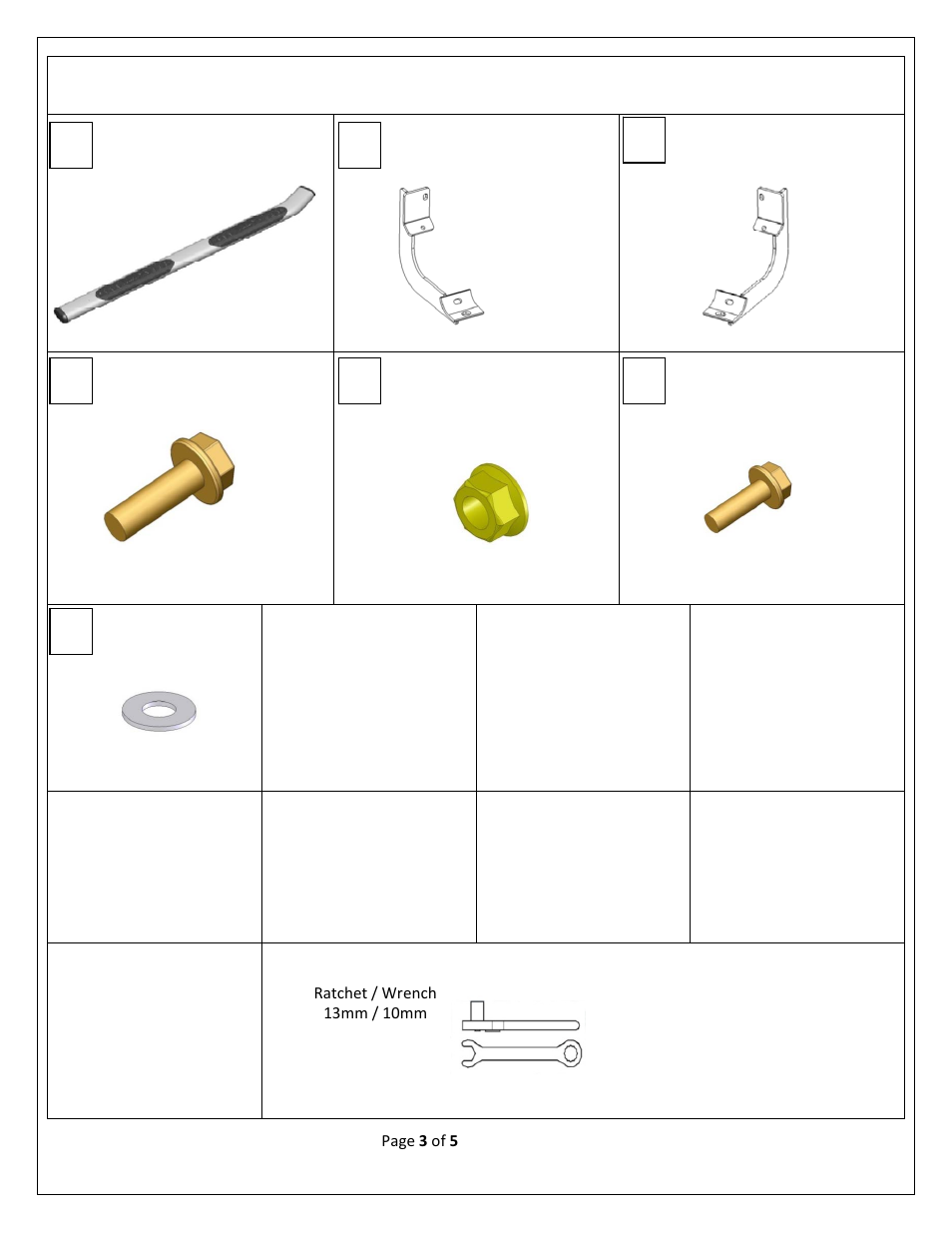 Ad f | Dee Zee DZ17056 User Manual | Page 3 / 5