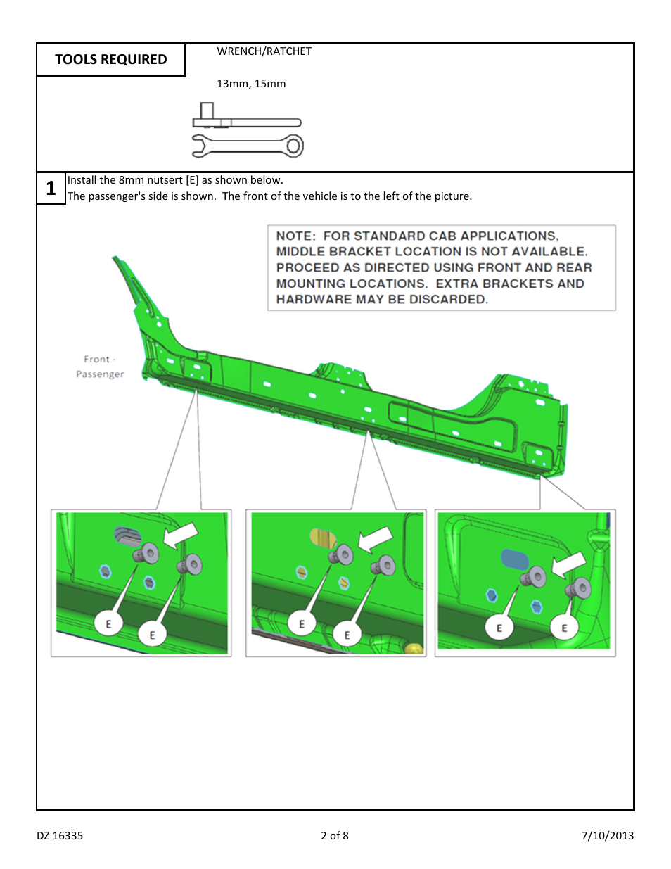 Dee Zee DZ16335 User Manual | Page 4 / 18
