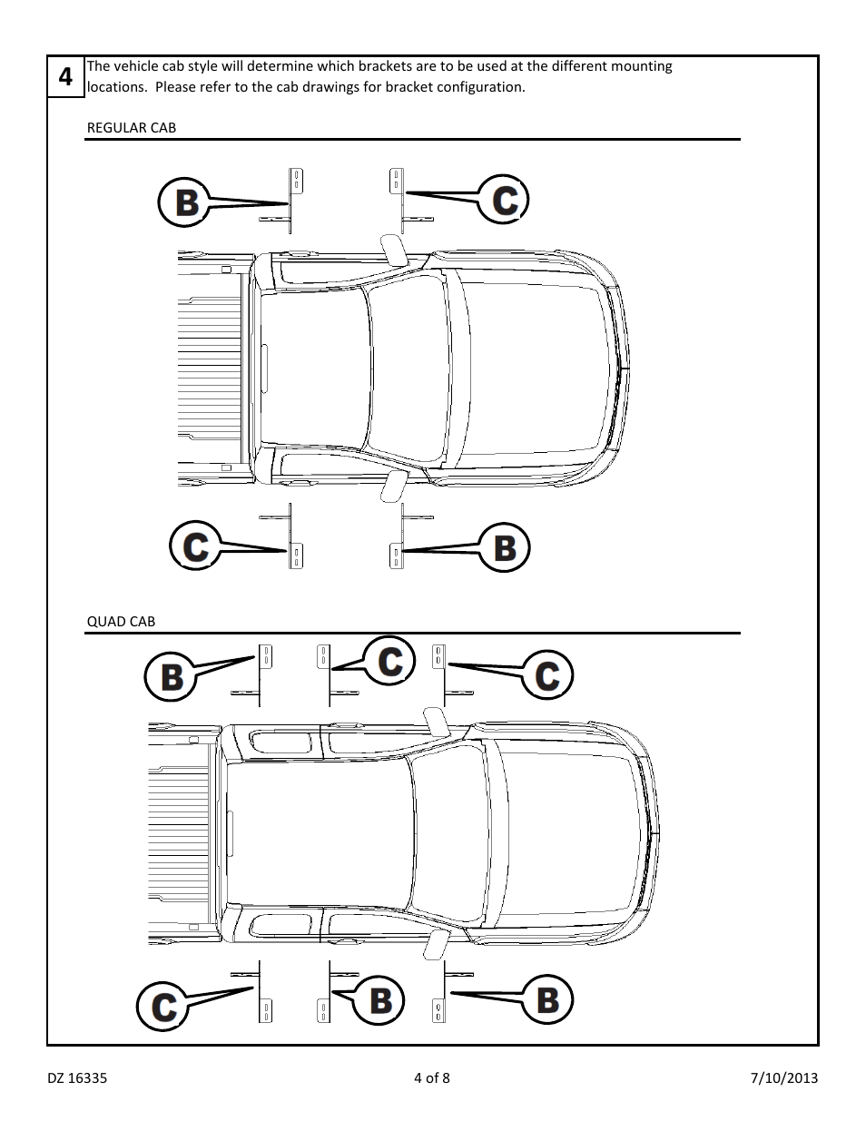 Dee Zee DZ16335 User Manual | Page 6 / 18