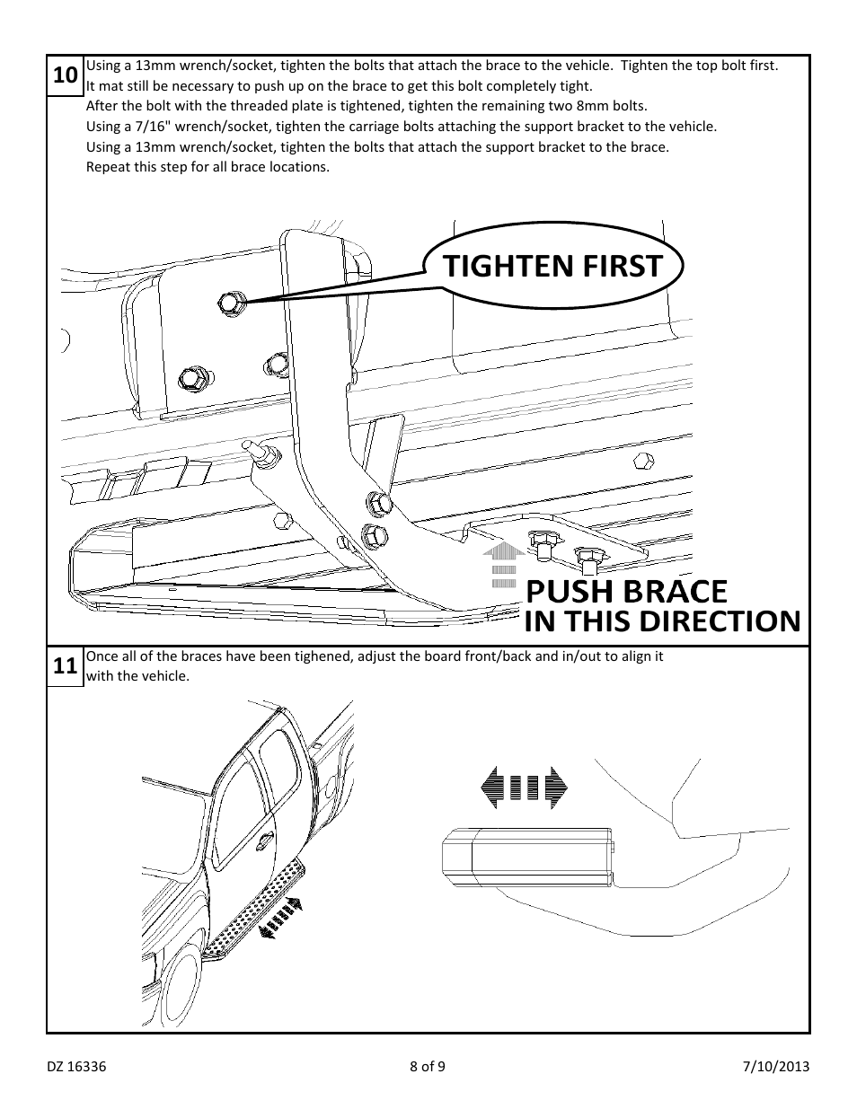 Dee Zee DZ16336 User Manual | Page 10 / 20