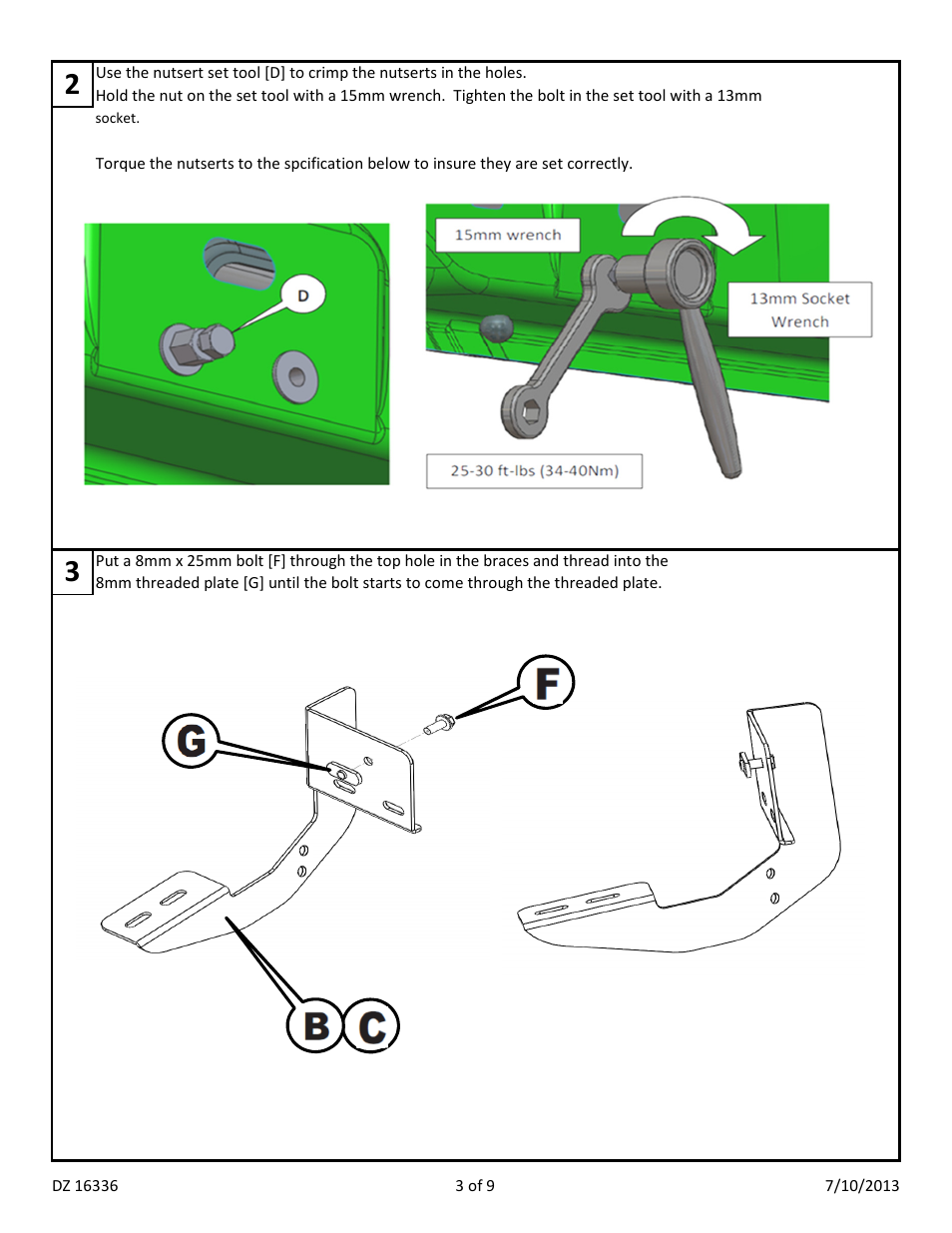 Dee Zee DZ16336 User Manual | Page 5 / 20