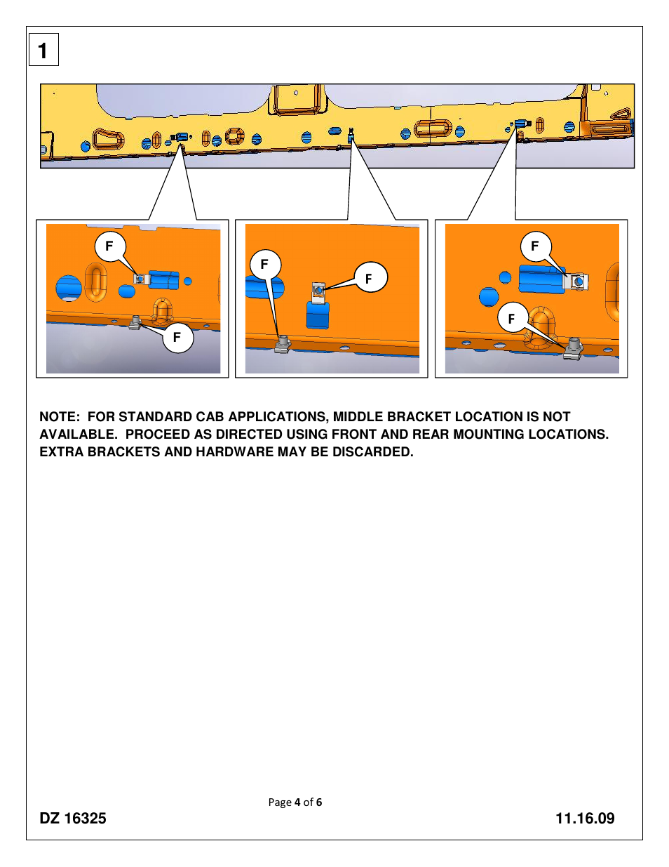 Dee Zee DZ16325 User Manual | Page 4 / 11