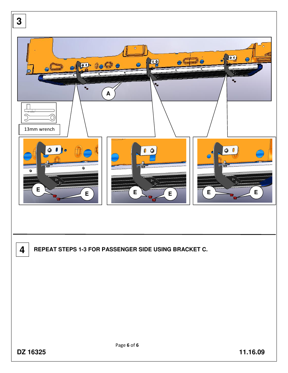 Dee Zee DZ16325 User Manual | Page 6 / 11