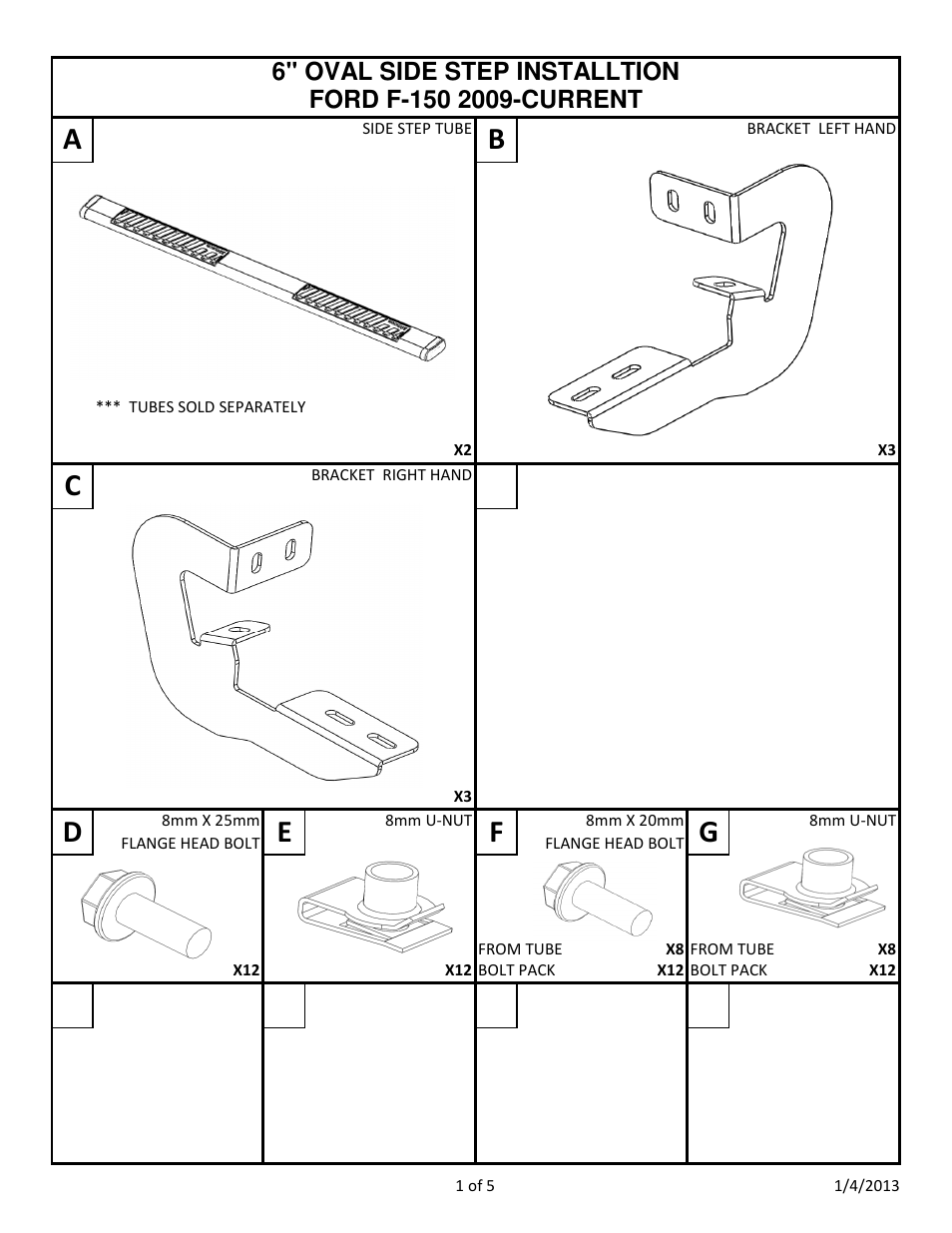 Ab c, De f g | Dee Zee DZ16325 User Manual | Page 7 / 11