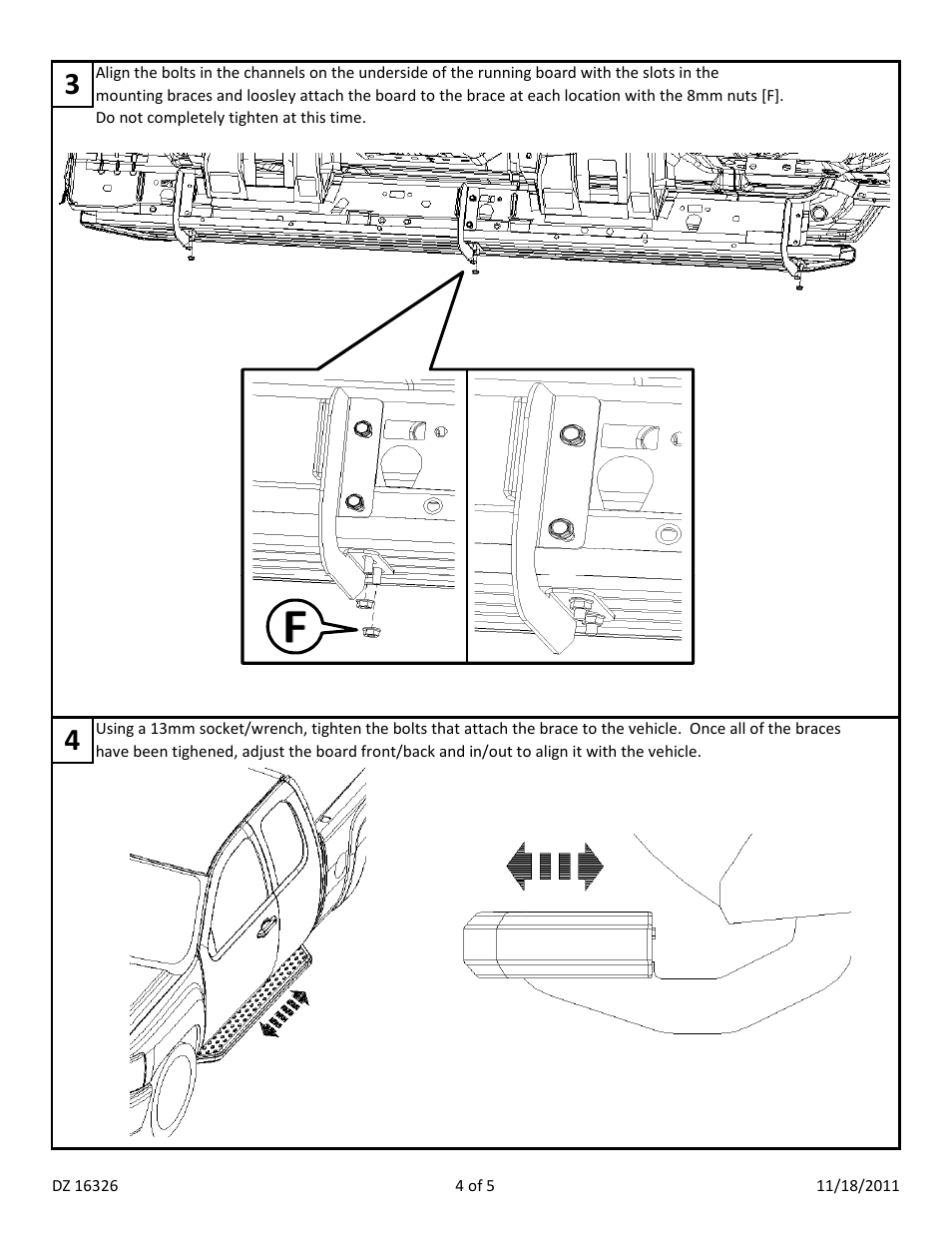 Dee Zee DZ16326 User Manual | Page 6 / 12