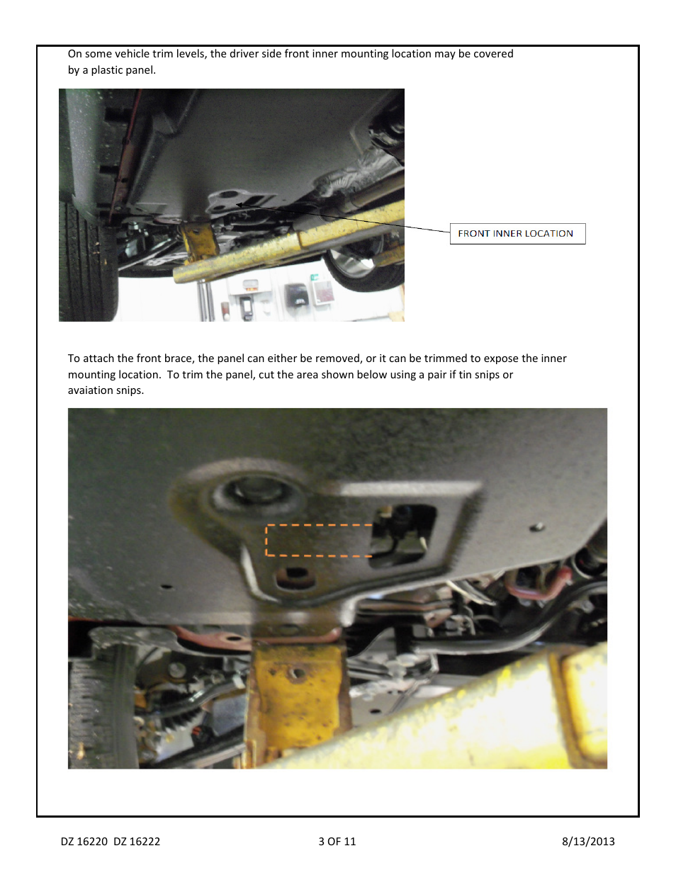 Dee Zee DZ16222 User Manual | Page 5 / 13