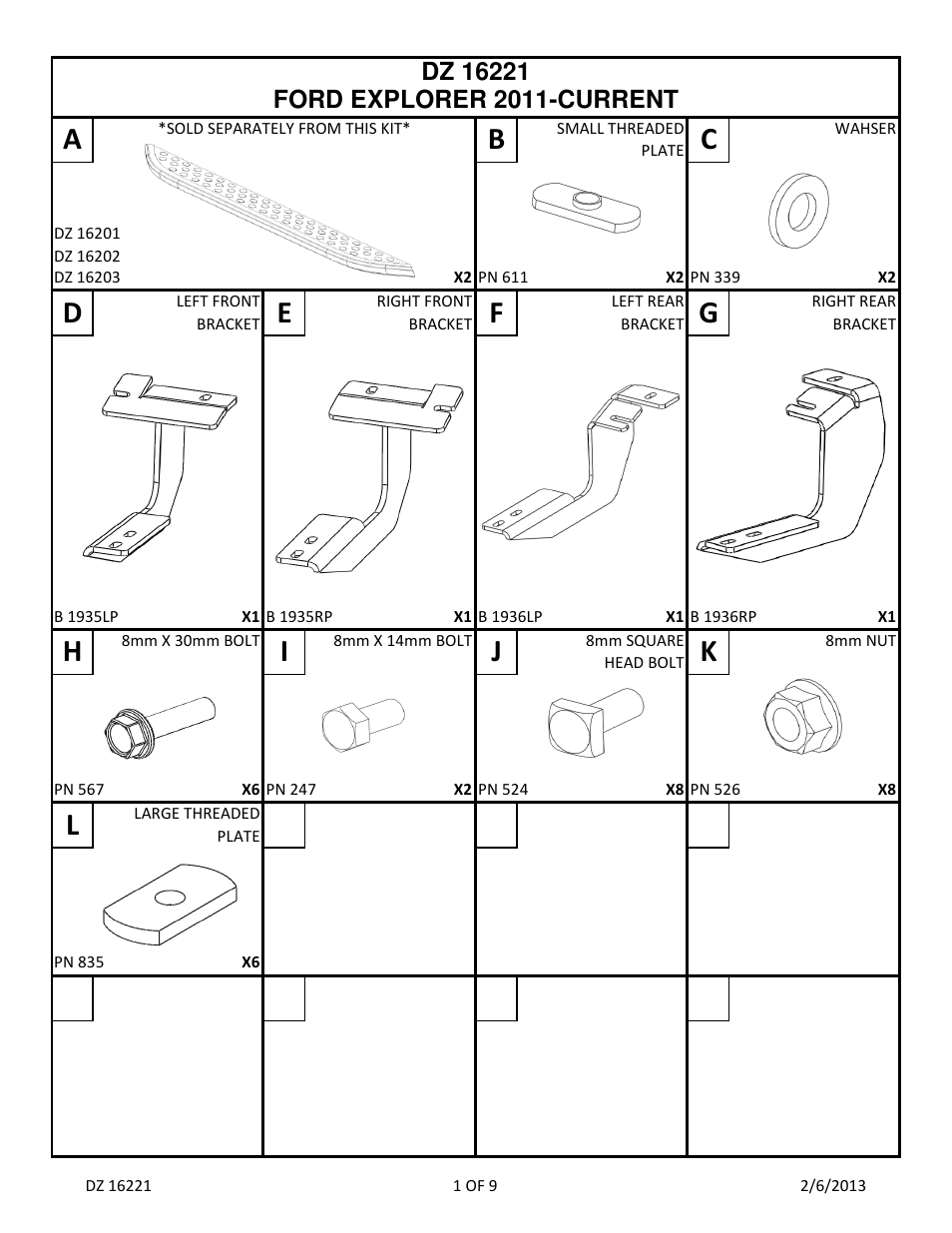 Ab c, Ef g | Dee Zee DZ16221 User Manual | Page 3 / 11