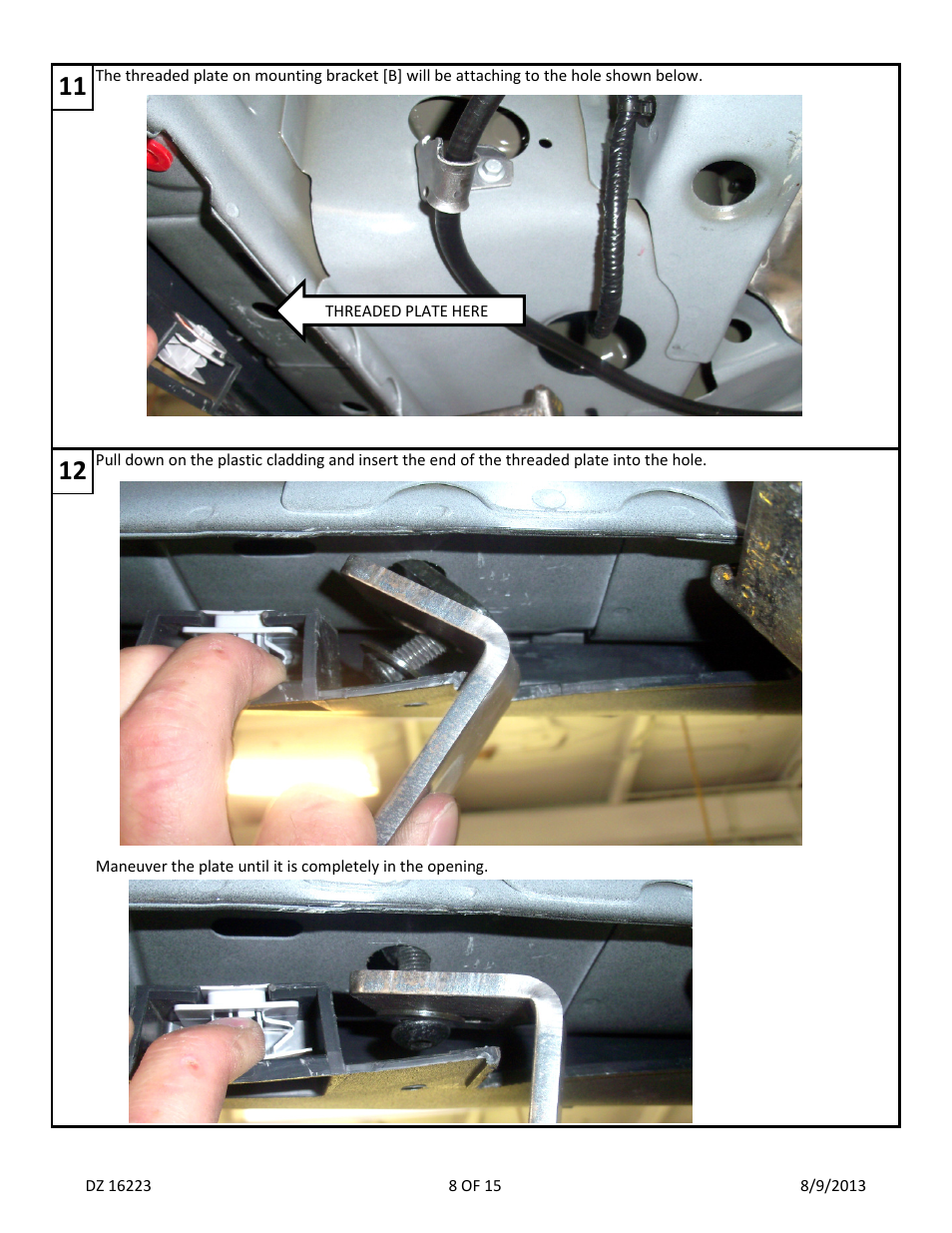 Dee Zee DZ16223 User Manual | Page 10 / 17