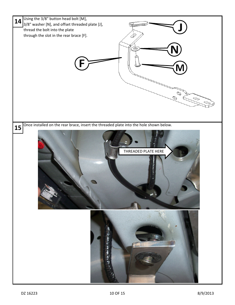 Dee Zee DZ16223 User Manual | Page 12 / 17