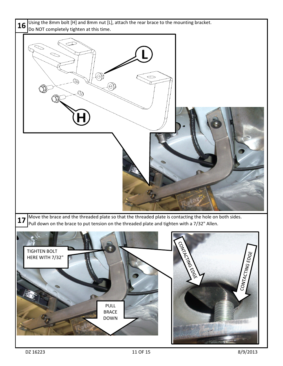 Dee Zee DZ16223 User Manual | Page 13 / 17
