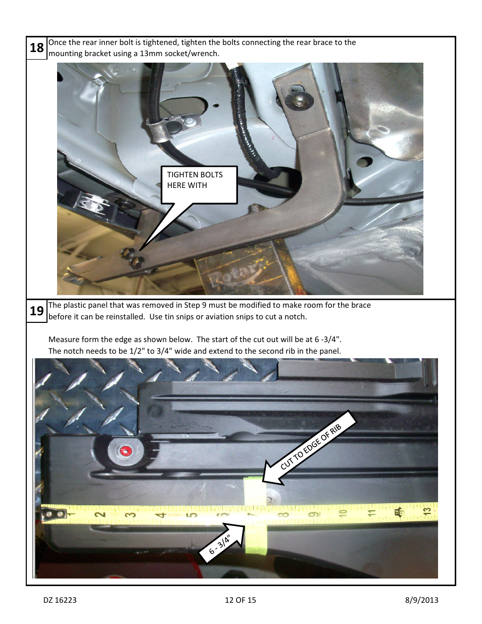 Dee Zee DZ16223 User Manual | Page 14 / 17