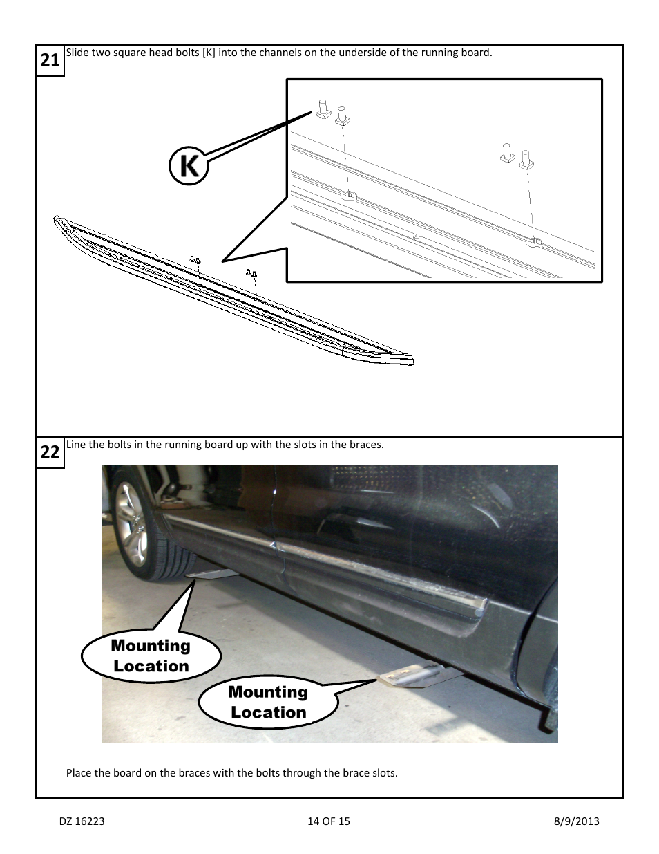 Dee Zee DZ16223 User Manual | Page 16 / 17