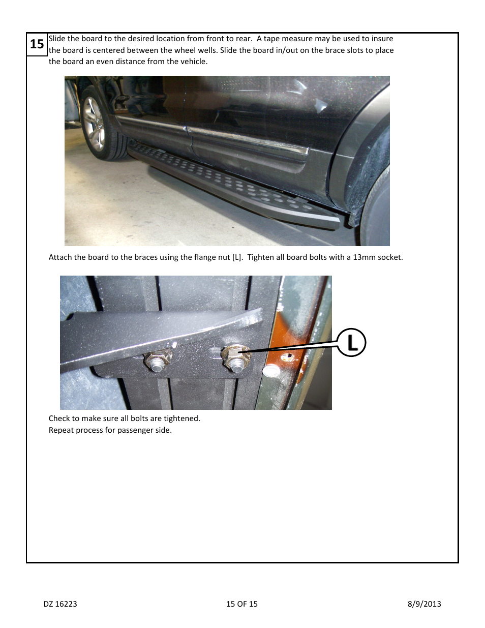 Dee Zee DZ16223 User Manual | Page 17 / 17