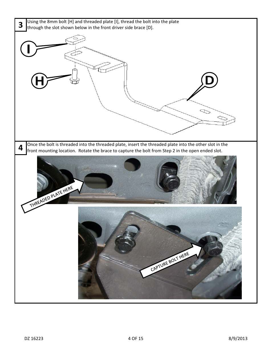 Dee Zee DZ16223 User Manual | Page 6 / 17