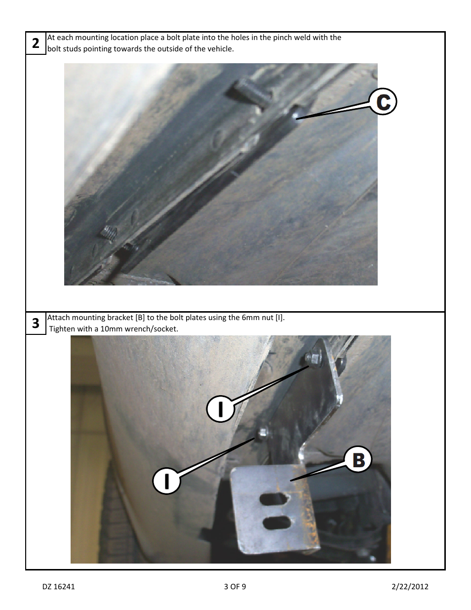 Dee Zee DZ16241 User Manual | Page 5 / 11
