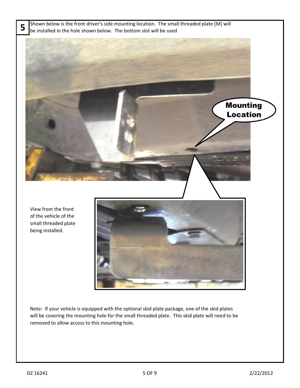 Dee Zee DZ16241 User Manual | Page 7 / 11