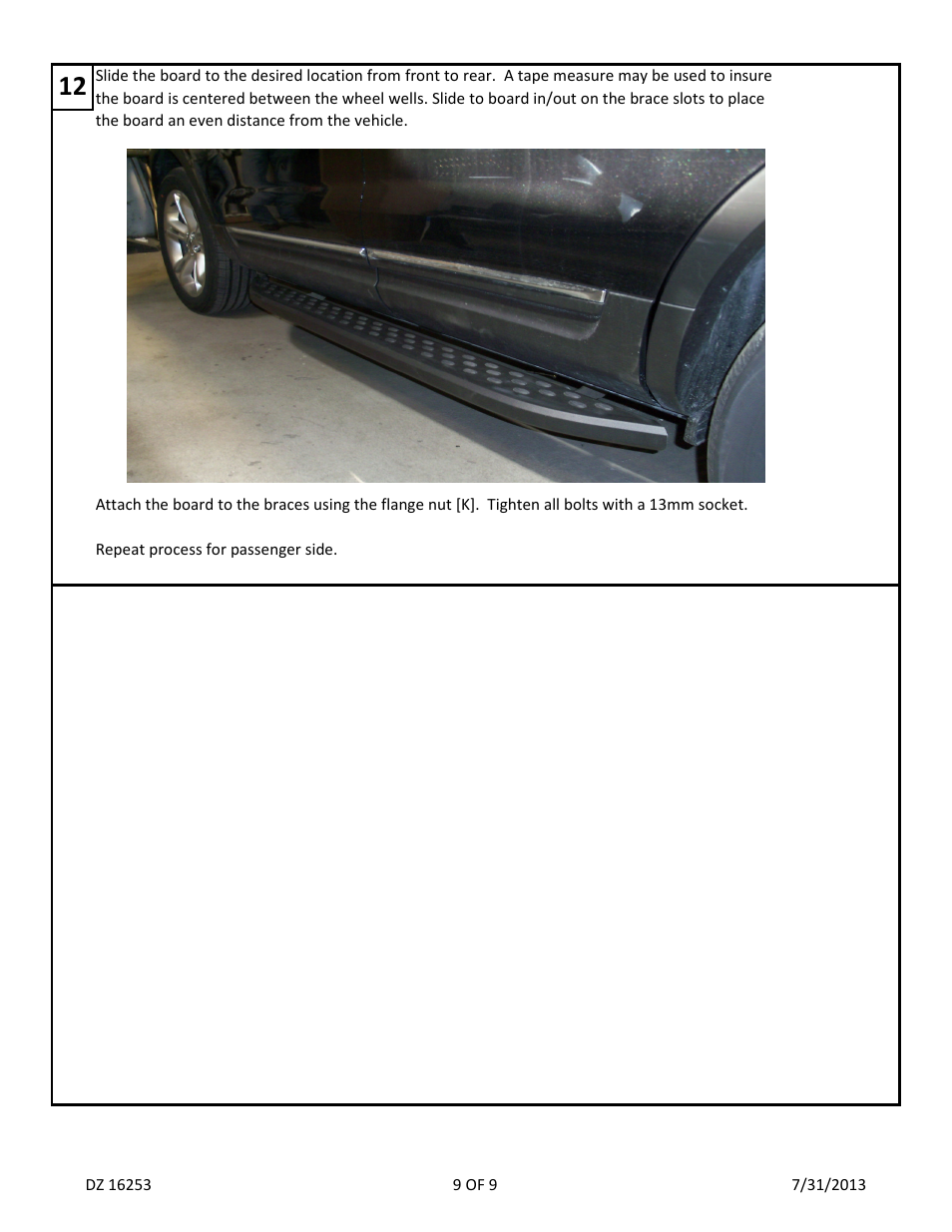 Dee Zee DZ16253 User Manual | Page 11 / 11