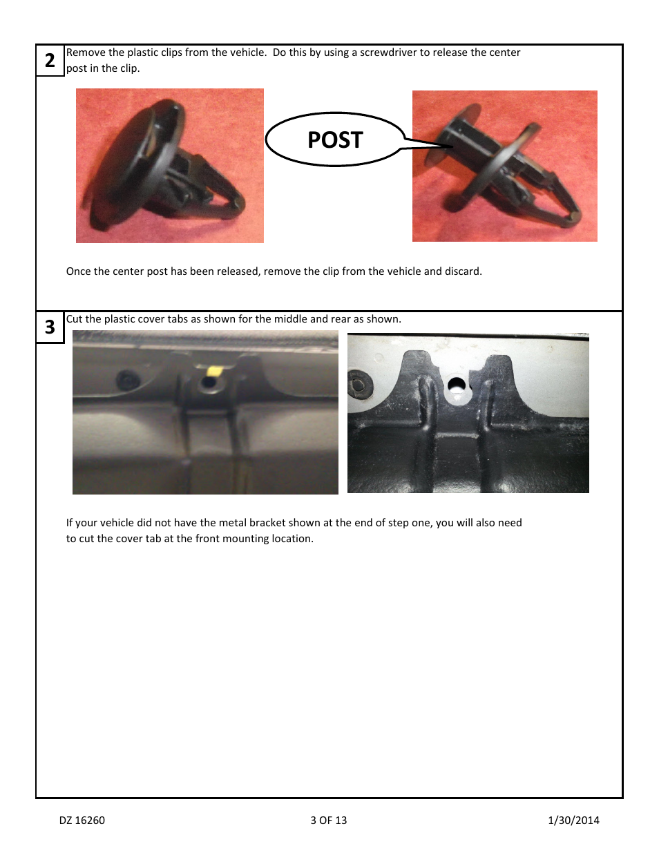 Post | Dee Zee DZ16260 User Manual | Page 5 / 15