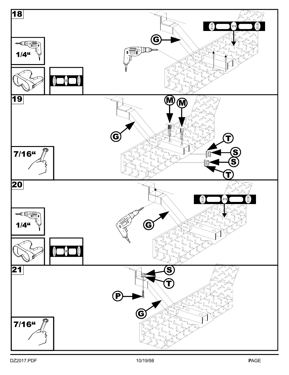 Dee Zee DZ2017 User Manual | Page 8 / 8