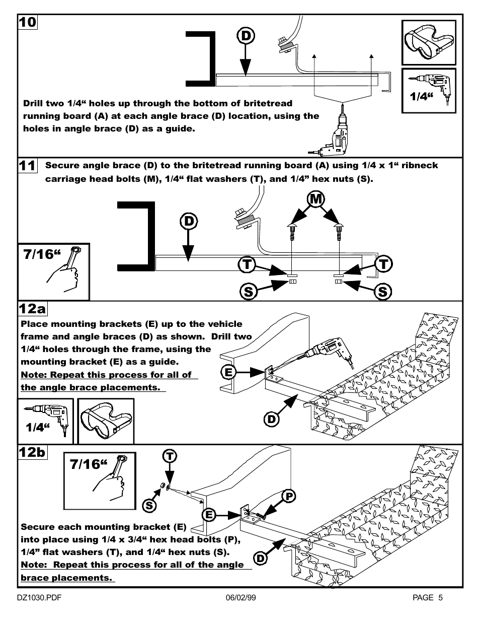 Dee Zee DZ1030 User Manual | Page 6 / 7