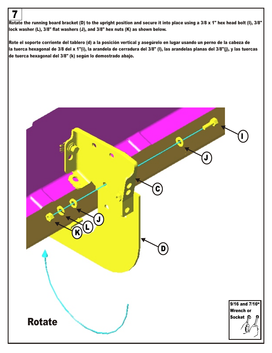 Rotate | Dee Zee DZ2041 User Manual | Page 10 / 13