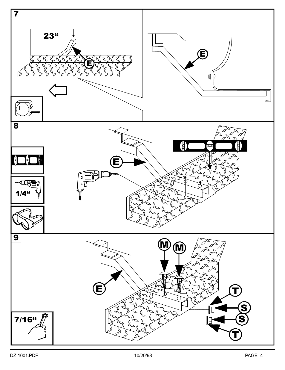 Dee Zee DZ1001 User Manual | Page 5 / 7